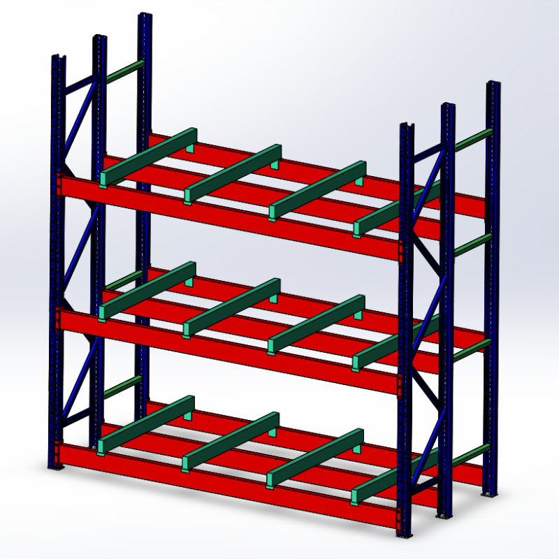 三立柱橫梁貨架